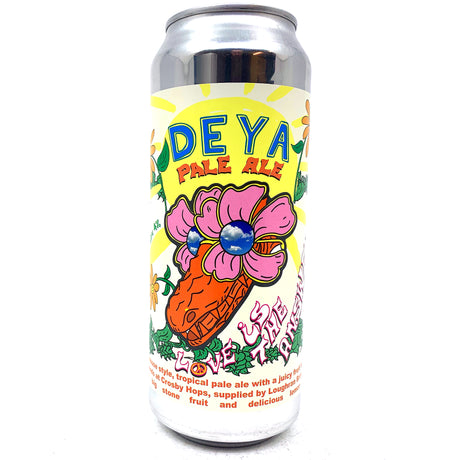 DEYA Love Is The Answer Pale Ale 4% (500ml can)-Hop Burns & Black