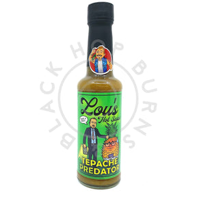Lou's Brews Tepache Predator Pineapple Jalapeno Hot Sauce (150ml)-Hop Burns & Black