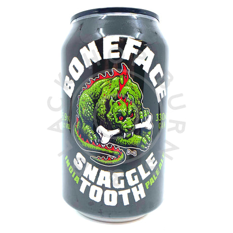 Boneface Snaggle Tooth IPA 5.9% (330ml can)-Hop Burns & Black