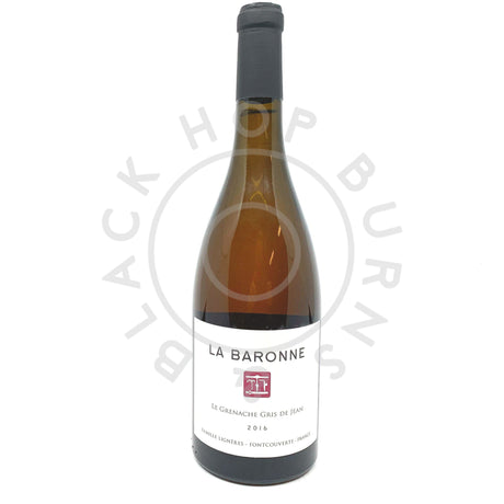 Chateau La Baronne Grenache Gris de Jean 2016 12.5% (750ml)-Hop Burns & Black