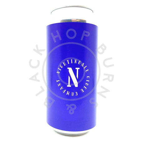 Nightingale Night Bird Cider 4.9% (440ml can)-Hop Burns & Black