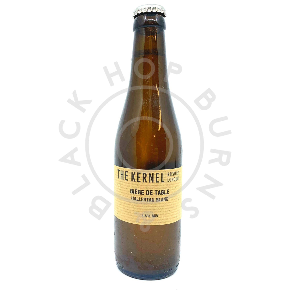 Kernel Biere de Table Hallertau Blanc 4.6% (330ml)-Hop Burns & Black