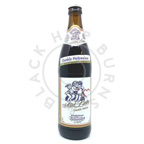 Kuchlbauer Alte Liebe Dunkelweisse 5.2% (500ml)-Hop Burns & Black