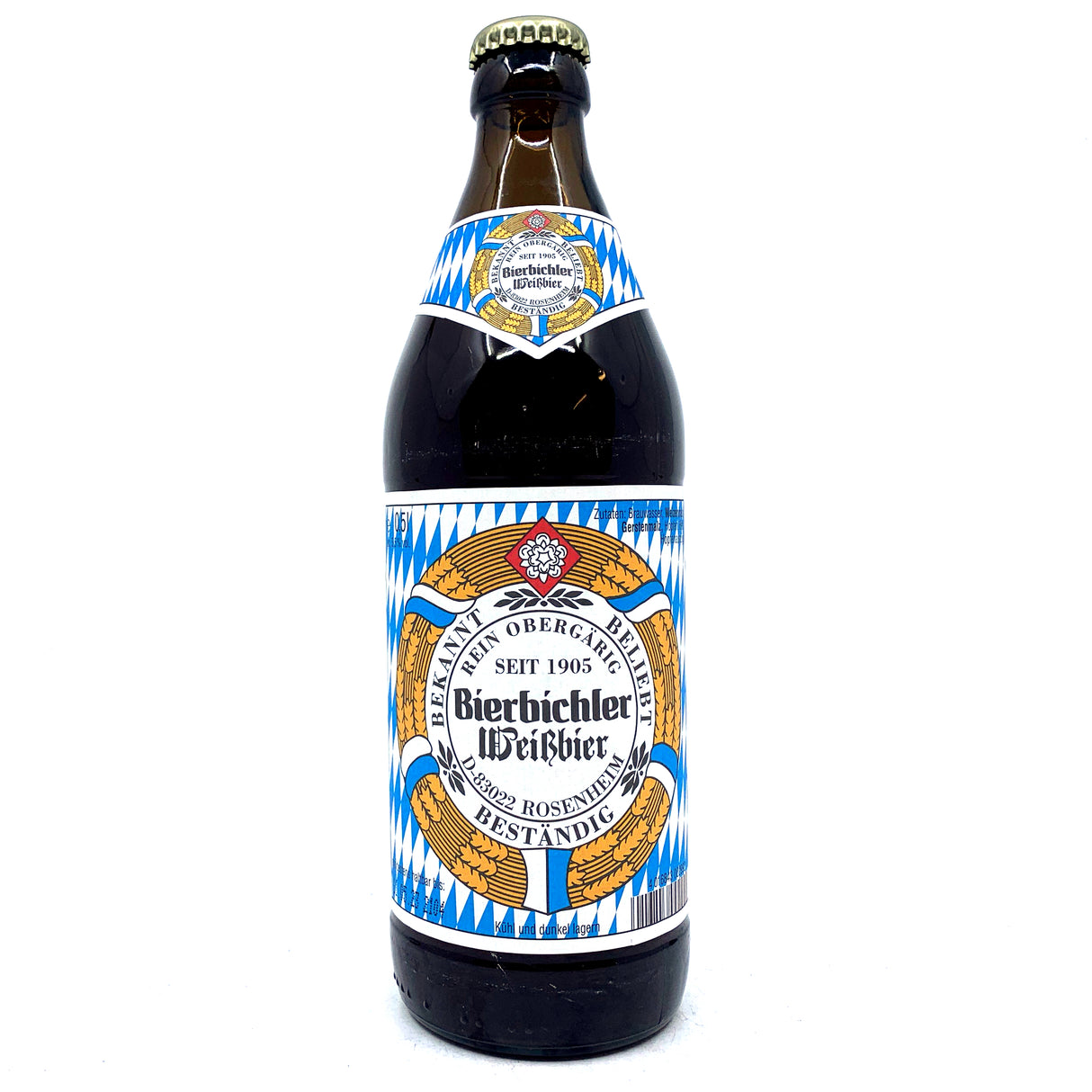 Flotzinger Bierbichler Weissbier 5.5% (500ml)-Hop Burns & Black