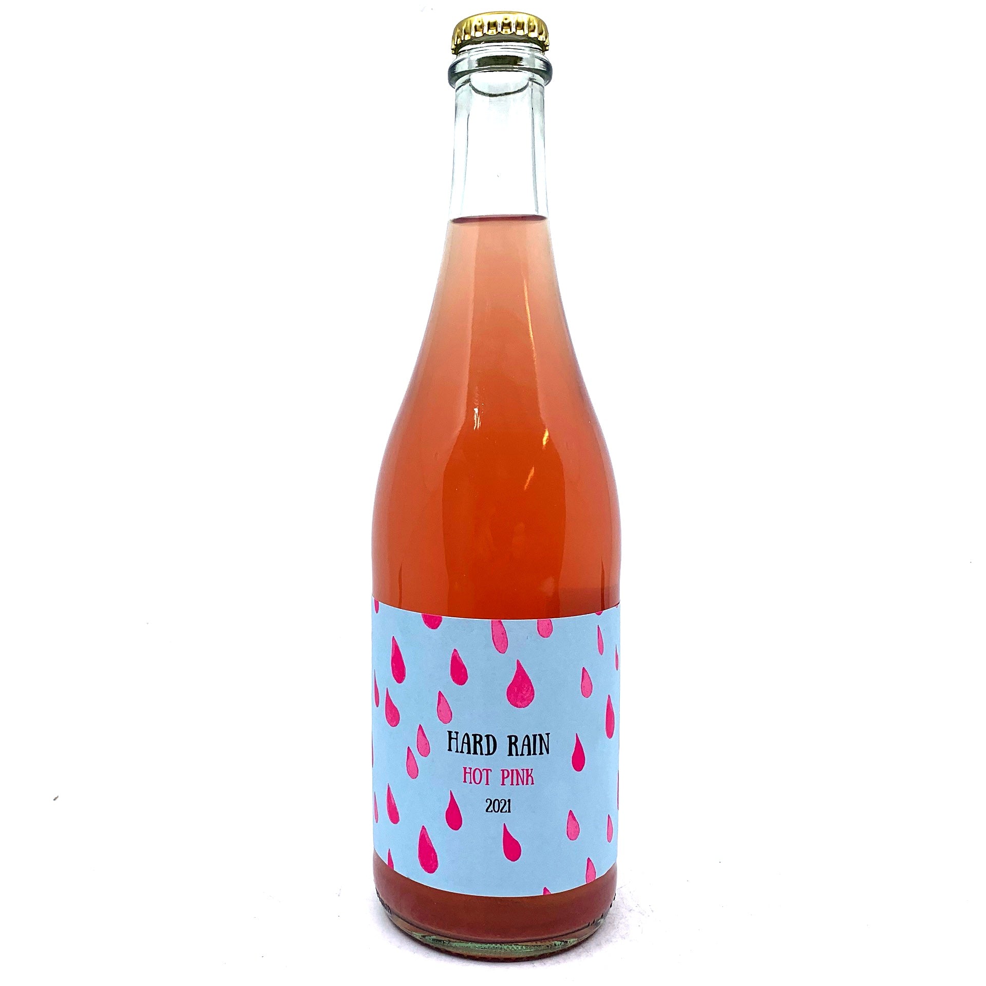 Little Pomona Hard Rain Hot Pink 2021 4.5% (750ml)-Hop Burns & Black