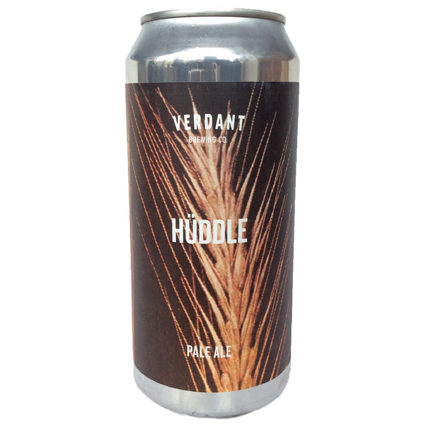 Verdant Huddle Pale Ale 4% (440ml can)-Hop Burns & Black