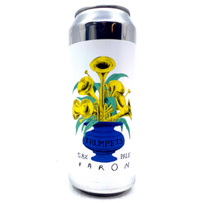 Baron Brewing Trumpets Pale Ale 5.8% (500ml can)-Hop Burns & Black