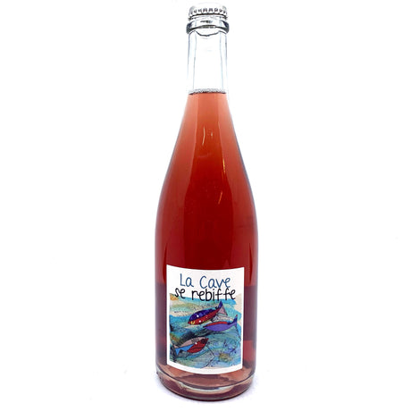 Frantz Saumon La Cave se Rebiffe Pet Nat Rose 2021 12% (750ml)-Hop Burns & Black