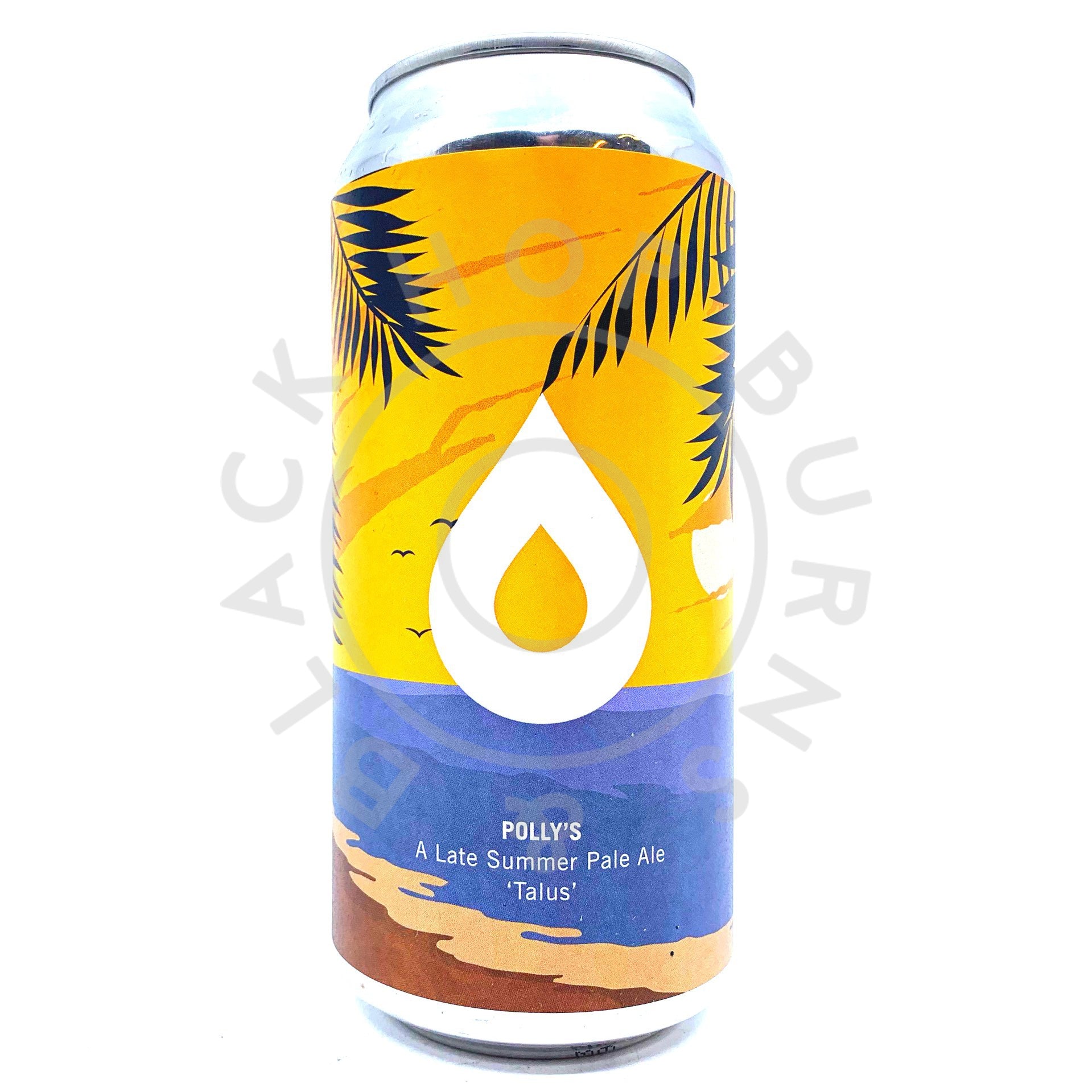 Polly's Brew Co A Late Summer: Talus Pale Ale 5.6% (440ml can)-Hop Burns & Black
