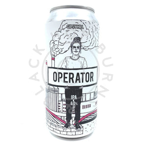 Gipsy Hill Operator IPA 6% (440ml can)-Hop Burns & Black