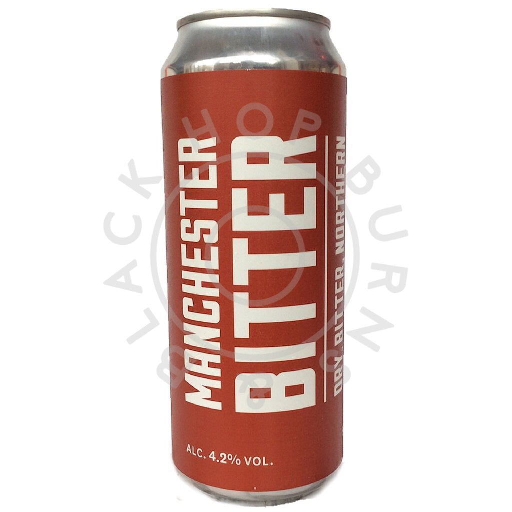 Marble Manchester Bitter 4.2% (500ml can)-Hop Burns & Black