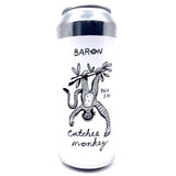 Baron Brewing Catchee Monkee Pale Ale 3.8% (500ml can)-Hop Burns & Black