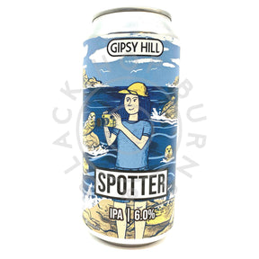 Gipsy Hill Spotter IPA 6% (440ml can)-Hop Burns & Black