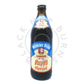Winkler Kupfer Spezial 5.4% (500ml)-Hop Burns & Black