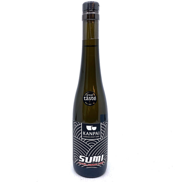 Kanpai SUMI Clear Premium Tokubetso Junmai Sake 15% (375ml)-Hop Burns & Black