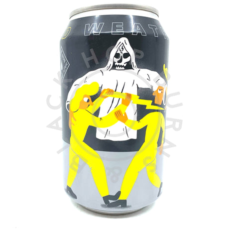 Mikkeller Weird Weather Alcohol-free Hazy IPA 0.3% (330ml can)-Hop Burns & Black