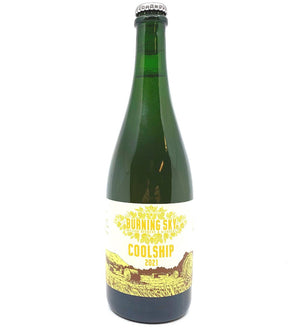Burning Sky Coolship 2021 6.5% (750ml)-Hop Burns & Black