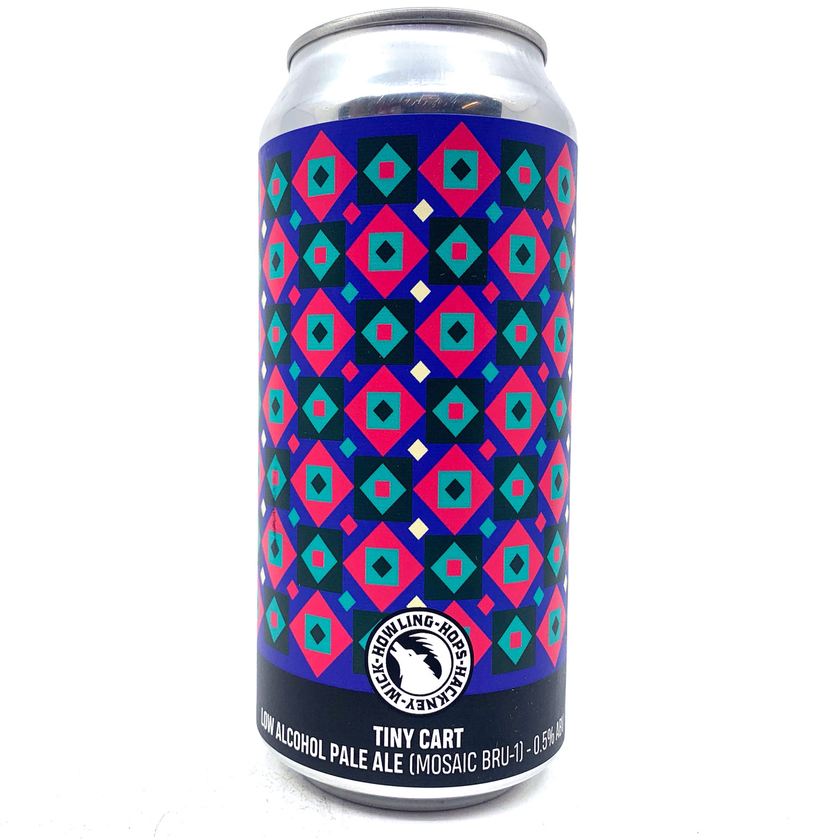 Howling Hops Tiny Cart Low Alcohol Pale Ale 0.5% (440ml can)-Hop Burns & Black