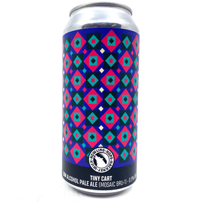 Howling Hops Tiny Cart Low Alcohol Pale Ale 0.5% (440ml can)-Hop Burns & Black