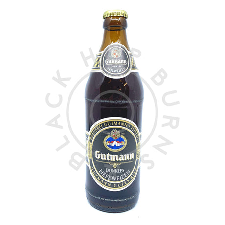 Gutmann Dunkles Hefeweizen 5.2% (500ml)-Hop Burns & Black