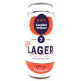 Verdant Seedfall Project 7 Vienna Lager 4.8% (440ml can)-Hop Burns & Black