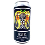 Pastore Te Alla Pesca Peach Tea Iced Sour 6% (440ml can)-Hop Burns & Black