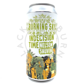 Burning Sky Indecision Time Nelson Sauvin 5.6% (440ml can)-Hop Burns & Black