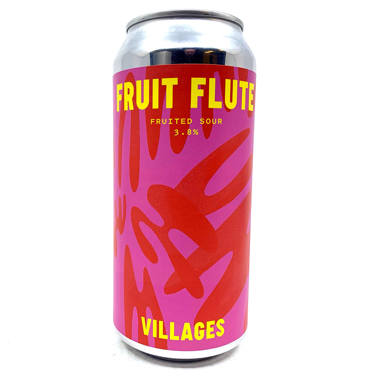 Villages Fruit Flute Fruited Sour 3.8% (440ml can)-Hop Burns & Black