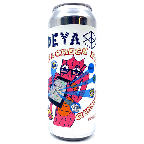 DEYA x Range I'll Check What I've Starred Double IPA 8.5% (500ml can)-Hop Burns & Black