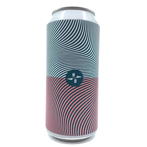North Brewing Co Triple Fruited Gose White Guava + Pink Guava + Mango 4.5% (440ml can)-Hop Burns & Black