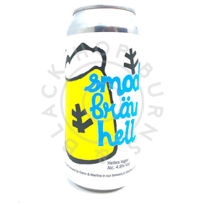 St Mars Of The Desert Smodbräu Hell 4.8% (440ml can)-Hop Burns & Black
