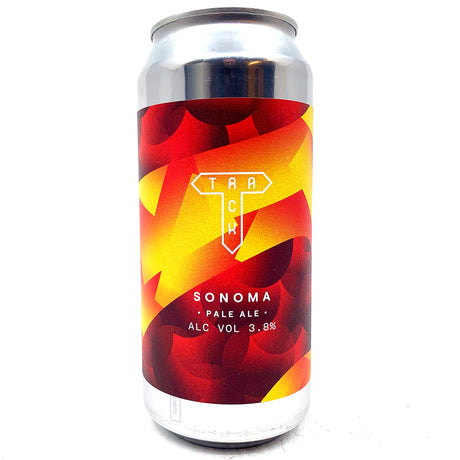 Track Sonoma Pale Ale 3.8% (440ml can)-Hop Burns & Black