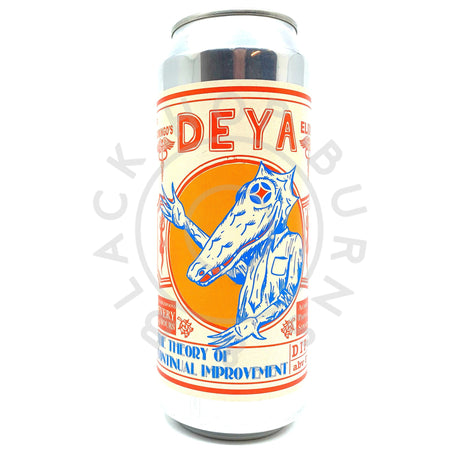 DEYA The Theory of Continual Improvement Double IPA 8% (500ml can)-Hop Burns & Black