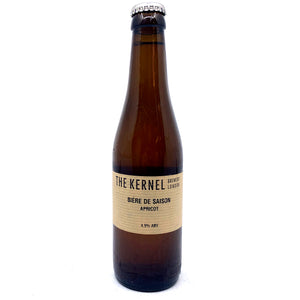 Kernel Biere de Saison Apricot 4.9% (330ml)-Hop Burns & Black