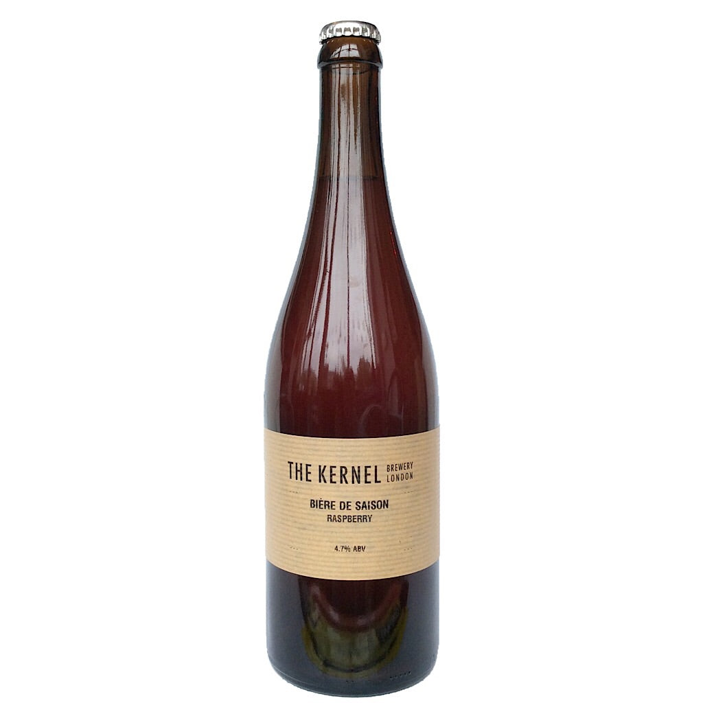 Kernel Biere de Saison Raspberry 5.1% (750ml)-Hop Burns & Black