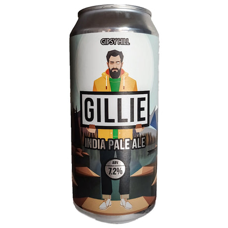 Gipsy Hill Gillie IPA 7.2% (440ml can)-Hop Burns & Black