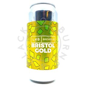 Left Handed Giant Bristol Gold Festbier 5.8% (440ml can)-Hop Burns & Black