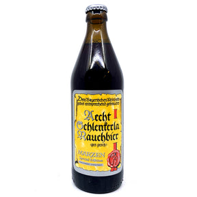Schlenkerla Rauchbier Marzen Special Edition Unfiltered 5.1% (500ml)-Hop Burns & Black
