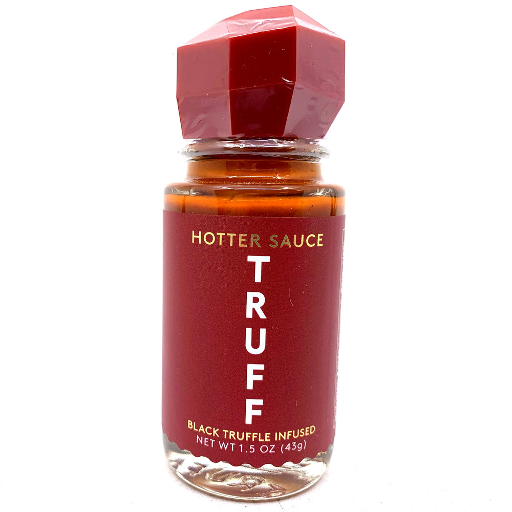 Truff Red Truff Red Truffle Infused Hotter Sauce MINI (43g) – Hop Burns & Black