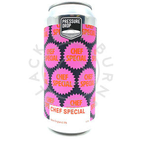 Pressure Drop Chef Special New England IPA 6.5% (440ml can)-Hop Burns & Black