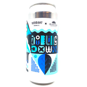 Verdant x Black Flag Doubling Down Simcoe Double IPA 8% (440ml can)-Hop Burns & Black