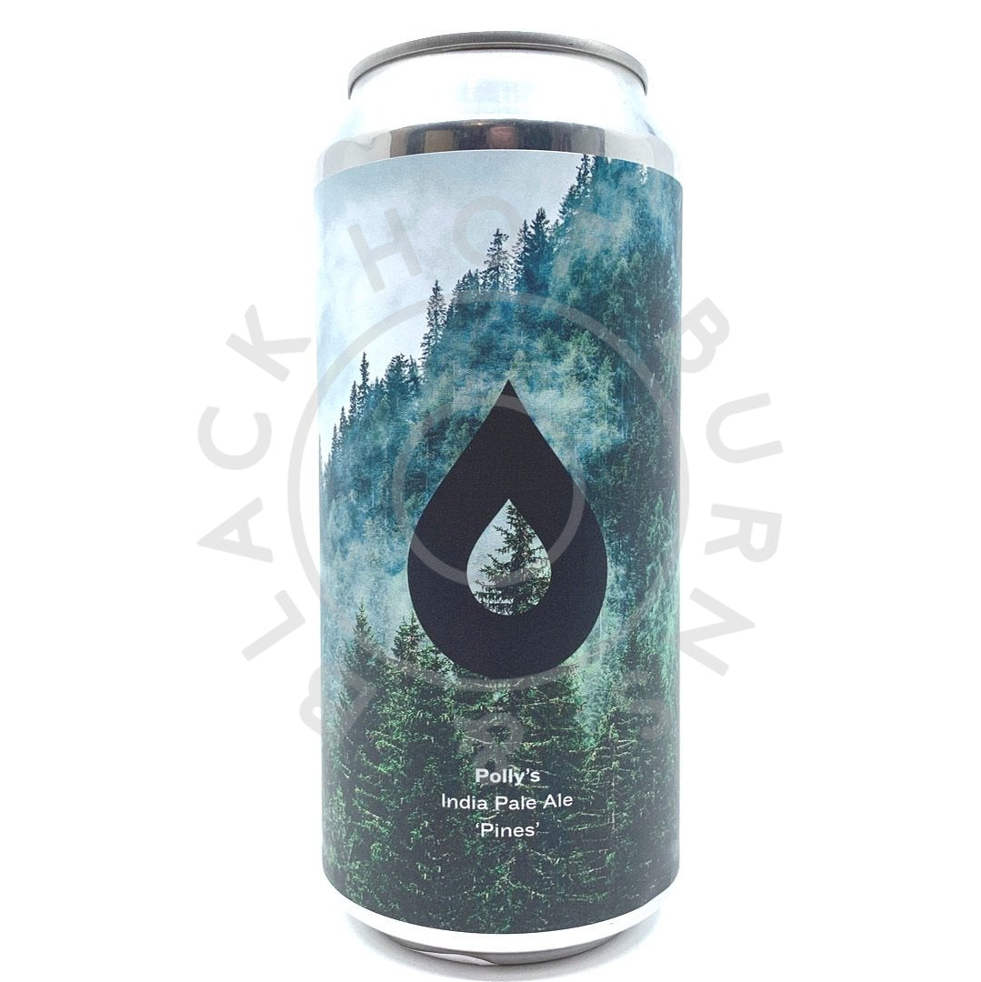 Polly's Brew Co Pines IPA 6.4% (440ml can)-Hop Burns & Black