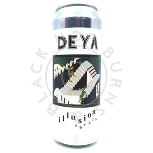DEYA Illusion New England IPA 6.2% (500ml can)-Hop Burns & Black