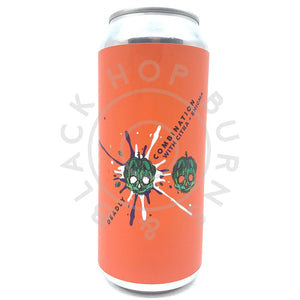 Barrier Brewing Deadly Combo Citra + Enigma IPA 7.4% (473ml can)-Hop Burns & Black