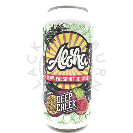 Deep Creek Aloha Guava Passionfruit Sour 4.5% (440ml can)-Hop Burns & Black