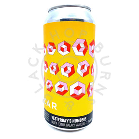 Howling Hops x Boxcar Yesterday's Numbers New England IPA 7.3% (440ml can)-Hop Burns & Black