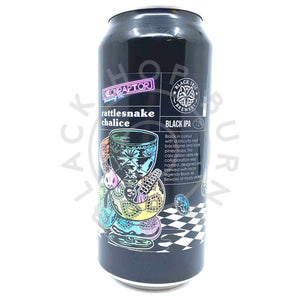 Neon Raptor x Black Iris Rattlesnake Chalice Black IPA 7.2% (440ml can)-Hop Burns & Black