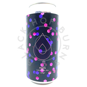 Polly's Brew Co Largo IPA 6.2% (440ml can)-Hop Burns & Black