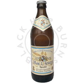 Tegernsee Max I Joseph Exportbier 5.2% (500ml)-Hop Burns & Black