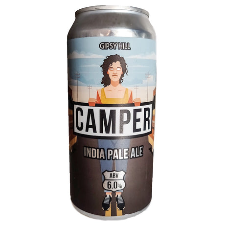 Gipsy Hill Camper NEIPA 6% (440ml can)-Hop Burns & Black